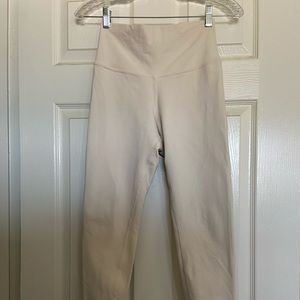 ALO Yoga High Rise 7/8 Leggings “Bone” Size S